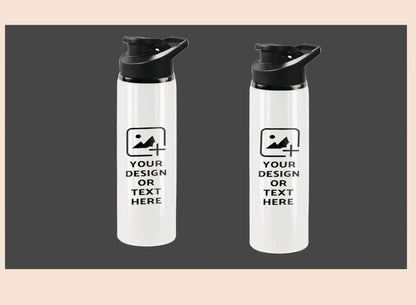 700 ml BPA-free bottle with secure cap and matte finish – leak-proof, customizable, and ideal for kits, giveaways, and bulk branding by GiliGily.