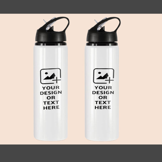 700 ml BPA-free bottle with built-in straw – leak-proof, customizable, and perfect for youth, birthdays, events, and promos by GiliGily