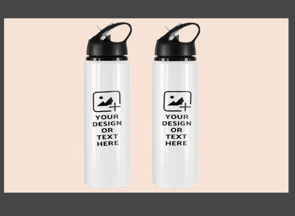 700 ml BPA-free bottle with built-in straw – leak-proof, customizable, and perfect for youth, birthdays, events, and promos by GiliGily
