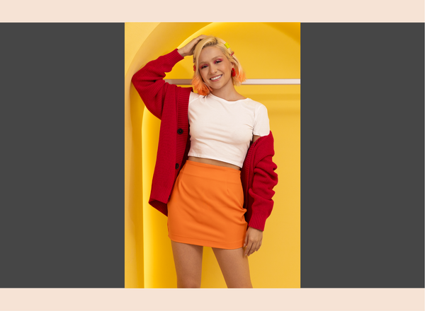 White Cotton Crop Top - Summer Casual | Custom Design Ready | GiliGily