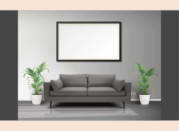 Premium Extra Large Fixed Wooden Frame – 20x28, 24x36 | Poster, Gallery & Wall Art